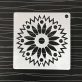 Mandala stencil, rajzsablon 48 db