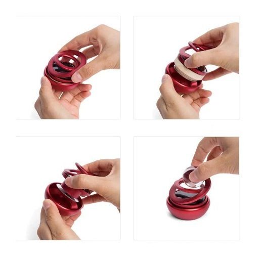 Napelemes Forgó Autóparfüm