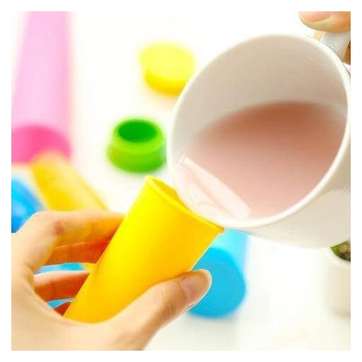 Szilikon jégkrém készítő forma 3 db