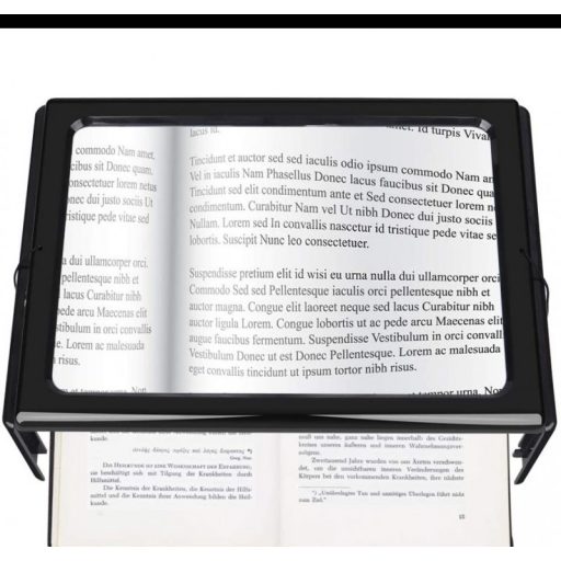 Nagyítós LED Olvasólámpa