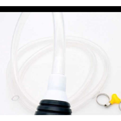 Üzemanyagcső pumpával