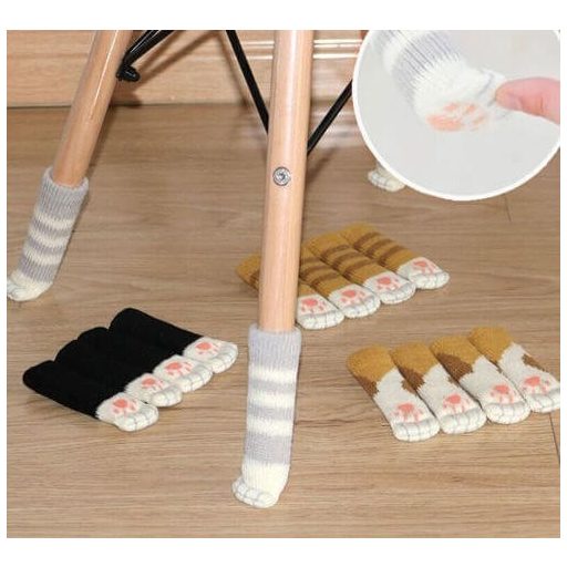 Székláb zokni cica tappancsos (4 db)