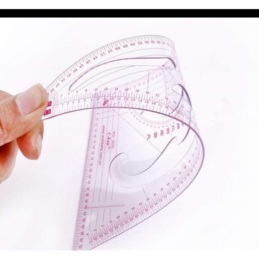 Íves tervezővonalzó készlet (4 db)