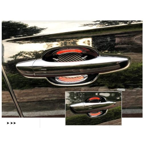 Karcolásvédő fólia autófogantyú alá, piros-fekete