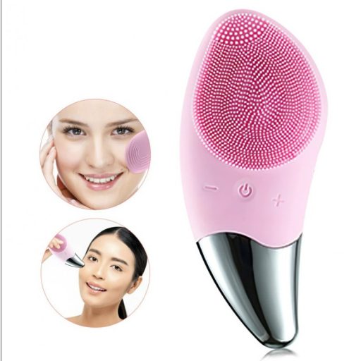 Elektromos szilikon arctisztító készülék, arcmasszírozó