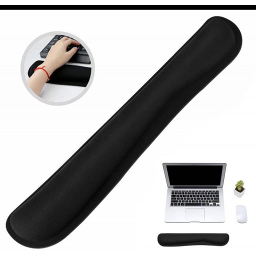Ergonomikus csuklótámasz laptophoz, billentyűzethez
