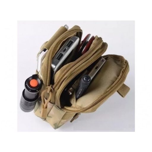 Katonai, terepzöld övtáska, derektáska