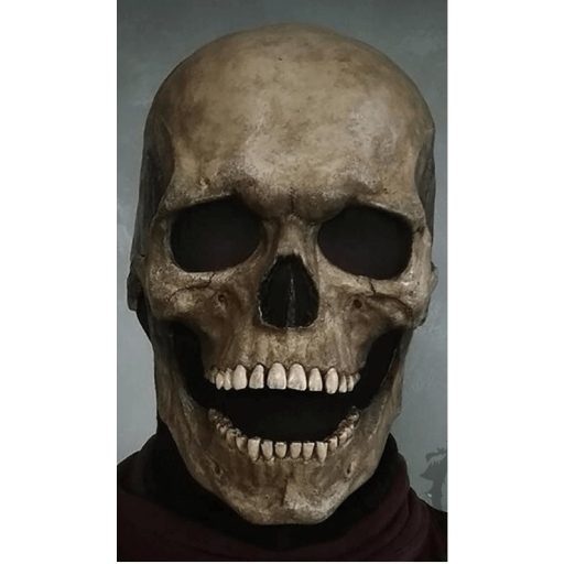Koponya maszk mozgatható állkapoccsal