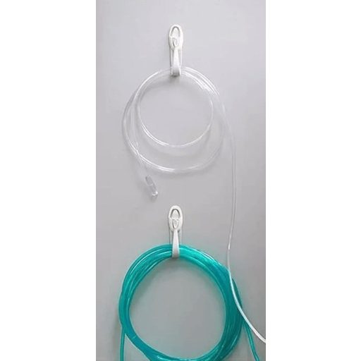 Öntapadó fehér kábel rendszerező (2 darabos)