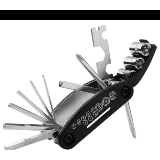 Hordozható kerékpárjavító készlet