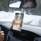   Teleszkópos, ülésre, visszapillantóra rögzíthető mobiltelefontartó autóba