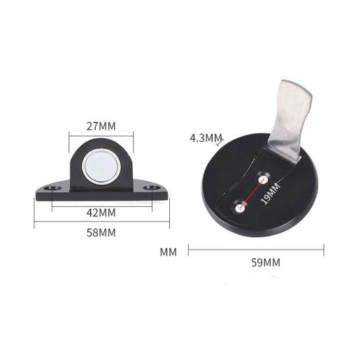 Elegáns mágneses ajtóütköző