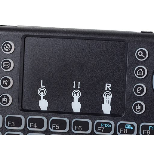 Vezeték nélküli mini billentyűzet (USB stick csatlakozás)