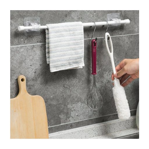 Öntapadó függönyrúd tartó 2 db