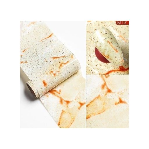 Márvány mintás körömfólia-tekercs