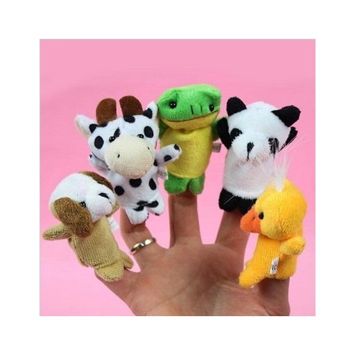 Ujjbáb készlet 10 db (állat figurás)