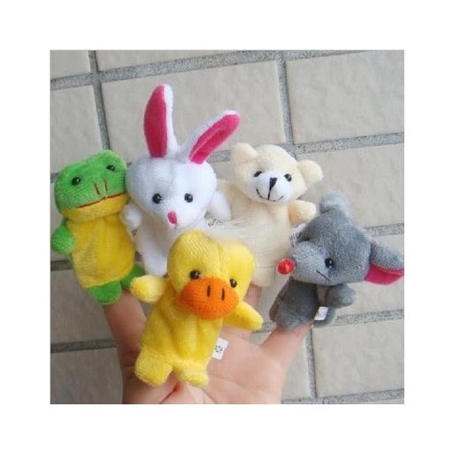 Ujjbáb készlet 10 db (állat figurás)