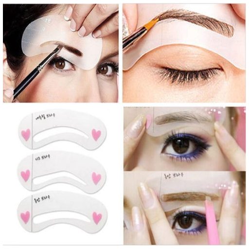 Szemöldök forma, szemöldök sablon