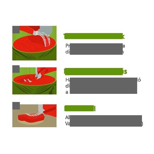 Dinnyeszeletelő, dinnyevágó