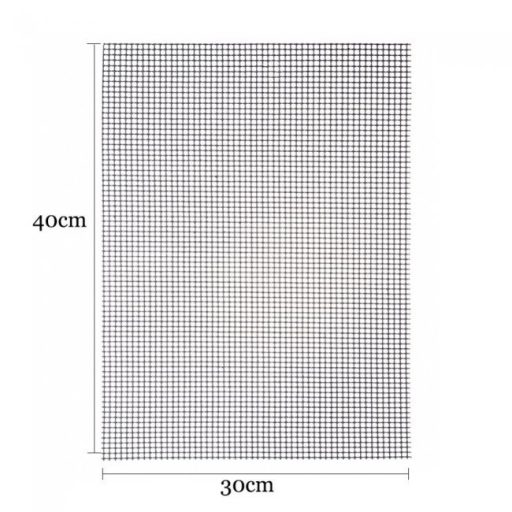 Tapadásmentes BBQ grill háló