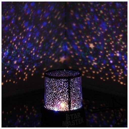 Gyerek éjjeli lámpa, hangulatlámpa, csillagos égbolt lámpa, csillagkivetítő