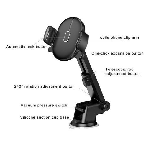 Univerzális autós telefontartó