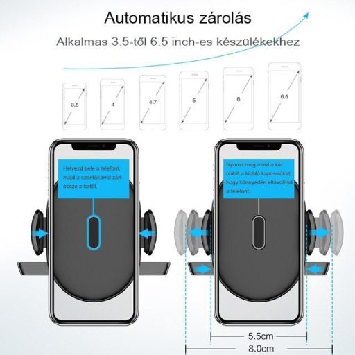 Univerzális autós telefontartó