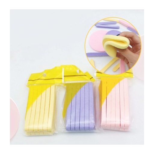 Eldobható kozmetikai szivacs, tömörített arclemosó szivacs (12 db)