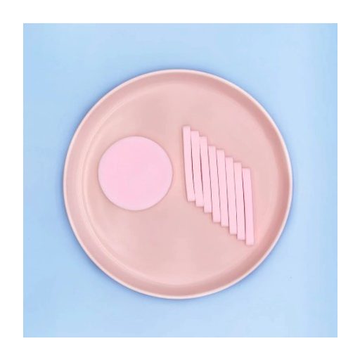 Eldobható kozmetikai szivacs, tömörített arclemosó szivacs (12 db)