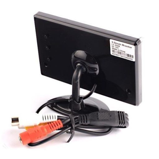 3.5 TFT LCD mini monitor autóba színes tolatókamera monitor