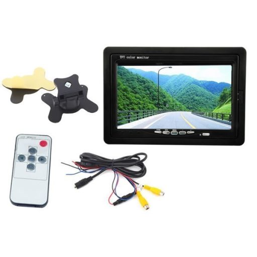 7 TFT LCD tolatókamera Monitor