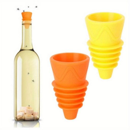 2db Muslica csapda, gyümölcslégy fogó palackdugó