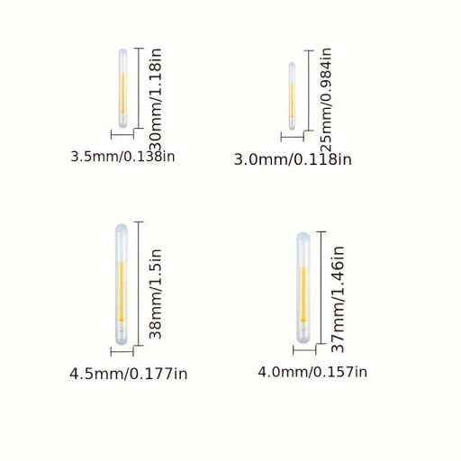 20 db világító fénypálcika éjszakai horgászathoz – növelje a fogást a fluoreszkáló fénypálcikákkal