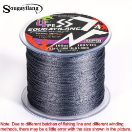   Sougayilang 100M 4 szálas PE fonott horgászzsinór – erős és tartós a maximális fogásért