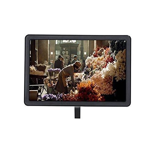 Teleszkópos mobiltelefon kijelző nagyító - Fekete