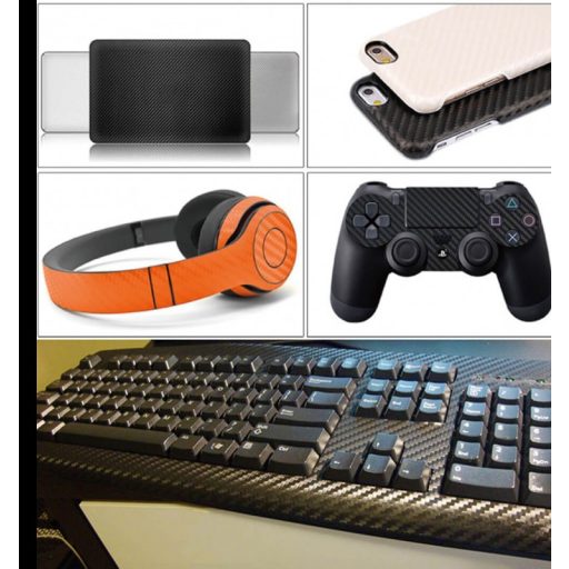 Karbon fólia, autófólia (127 x 15 cm)