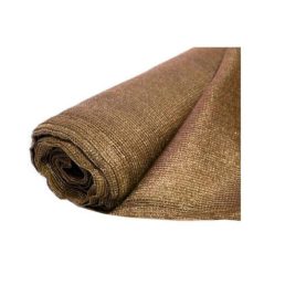   Árnyékoló háló medence fölé, kerítésre, BROWNTEX  1x50 m barna 90%-os takarás