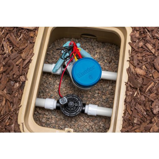 HUNTER Bluetooth vezérlő NODE-BT-100 - elemes, PGV101G-B BSP mágnesszeleppel, 1 körös, kültéri
