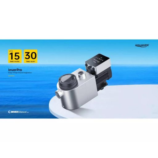 Aquagem InverEco inverteres előszűrős medence szivattyú  27m3/h