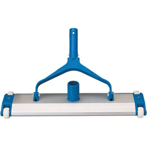 Kézi medence porszívófej, alumínium, 45 cm, ezüst/kék