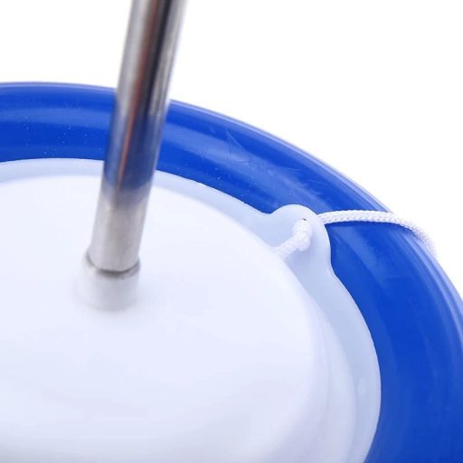 Medence hőmérő, körszámlapos kék