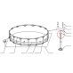 Intex medence alkatrész V-clip 48 mm (10313) - 5db-os csomag