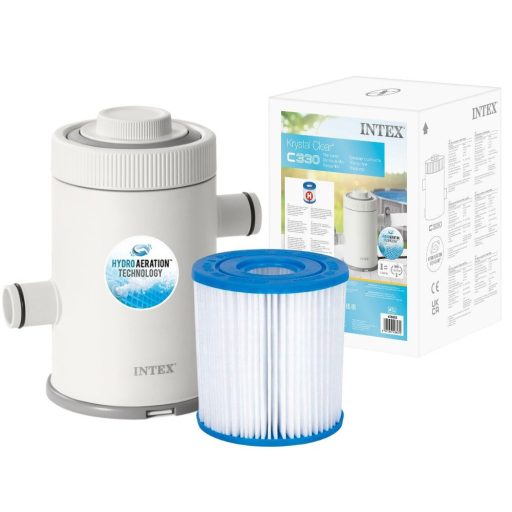 INTEX C330, Papírszűrős vízforgató 1,2m3/h (26602)