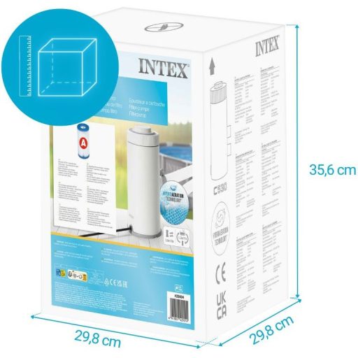 INTEX C530, Papírszűrős vízforgató 2m3/h (26604)