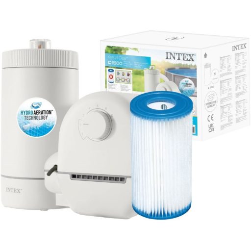 INTEX C1500, Papírszűrős vízforgató 5,7m3/h (26636)