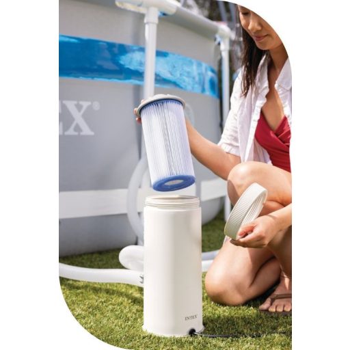 INTEX C1000, Papírszűrős vízforgató 3,8m3/h (26638)