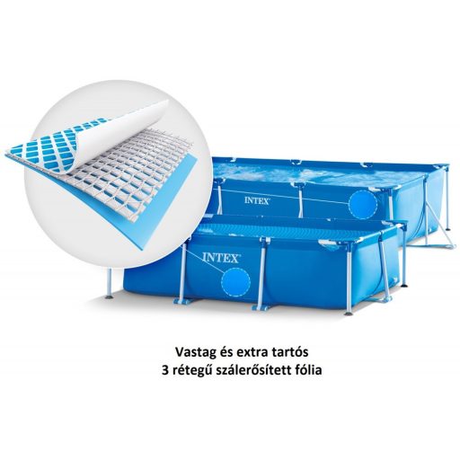 INTEX Metal medence 300 x 200 x 75 cm (28275) 
