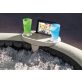 INTEX PureSPA jacuzzi pohártartó, LED világításal, telefon és tablet tartóval (28520)