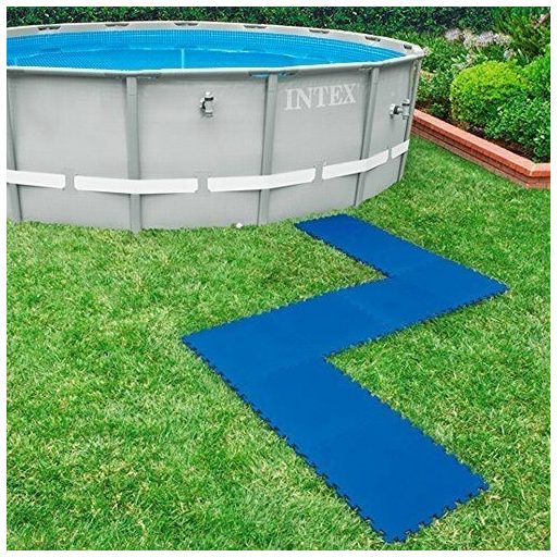 INTEX medence szőnyeg, 10mm, 2 m2/csomag , kék (29081)