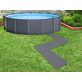 INTEX medence szőnyeg, 5mm, 2 m2/csomag, szürke (29084)